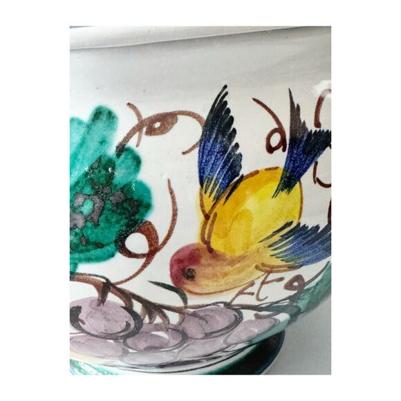 Fratelli Fanciullacci Italy Hand Painted Soup Tureen Ladle and Lid - Picture 4 of 10